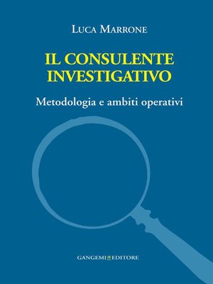 cover image of Il consulente investigativo